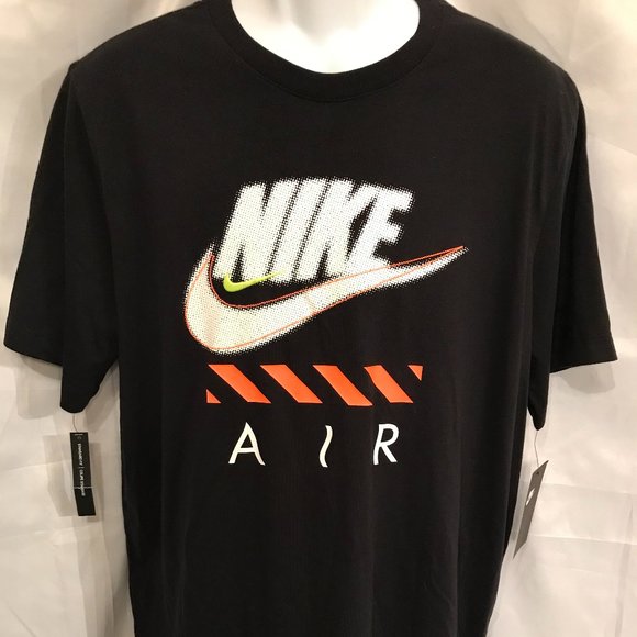 Nike Air Crazy Focus Logo Graphics Sport Tee Shirt - Picture 1 of 4